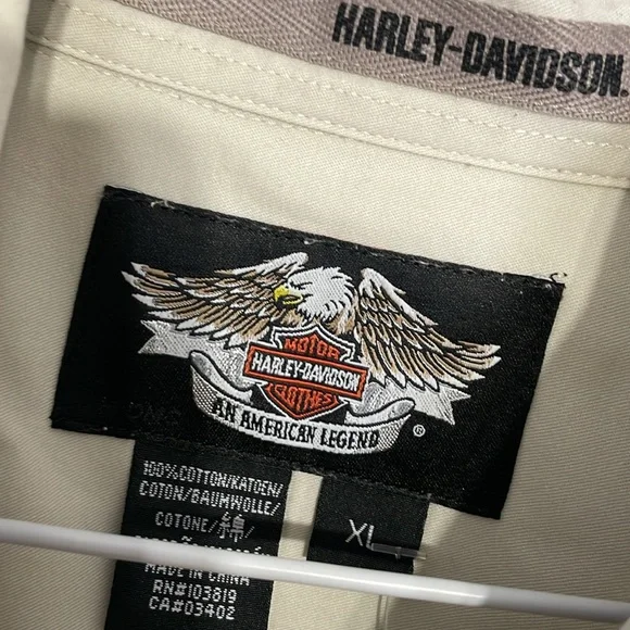 Harley Davidson Button Up Shirt - Picture 3 of 4